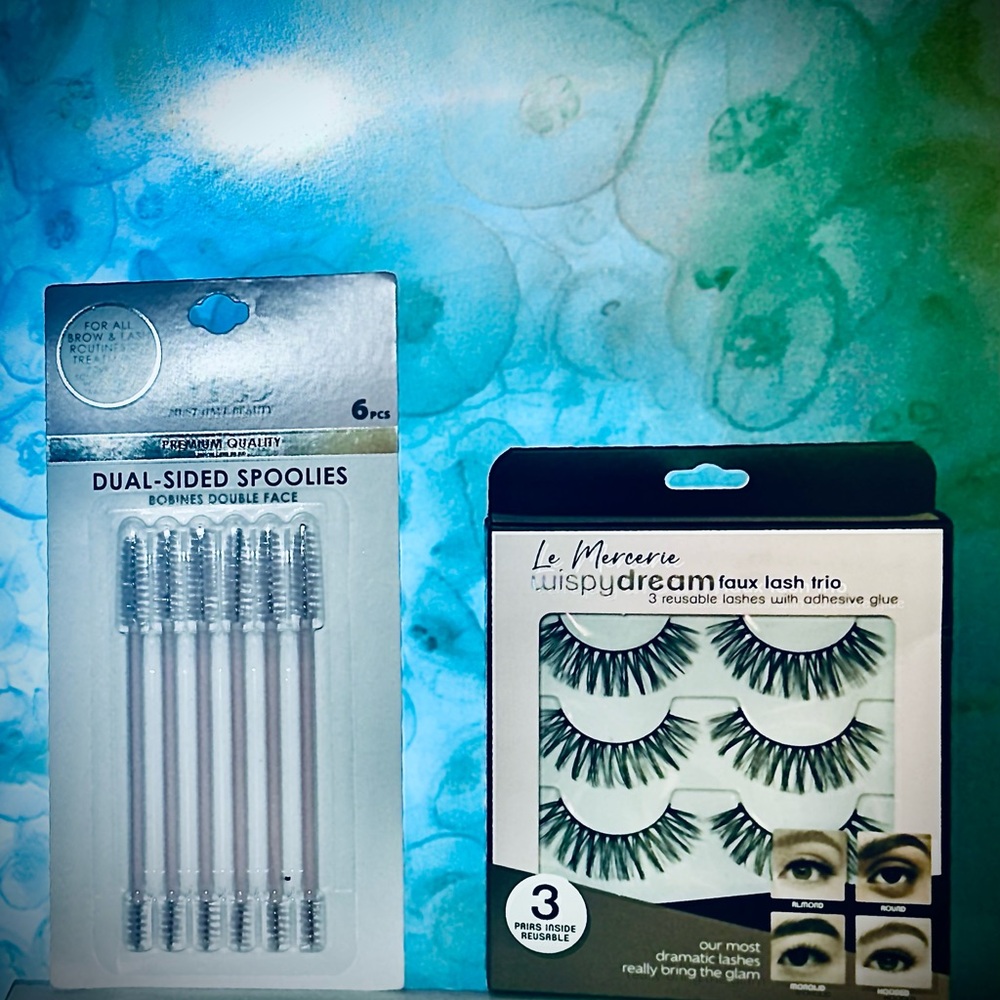Le Mercure Faux Lash Trio and Dual-Sided Spoolies Set